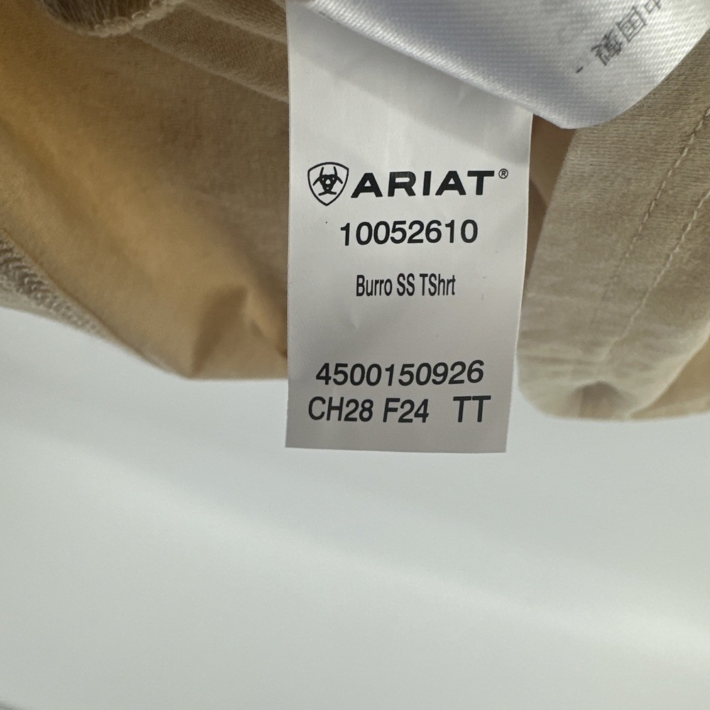 Ariat Women's NWT  Boyfriend Fit Tee L Burro Country Work Soft Comfy - Picture 7 of 9